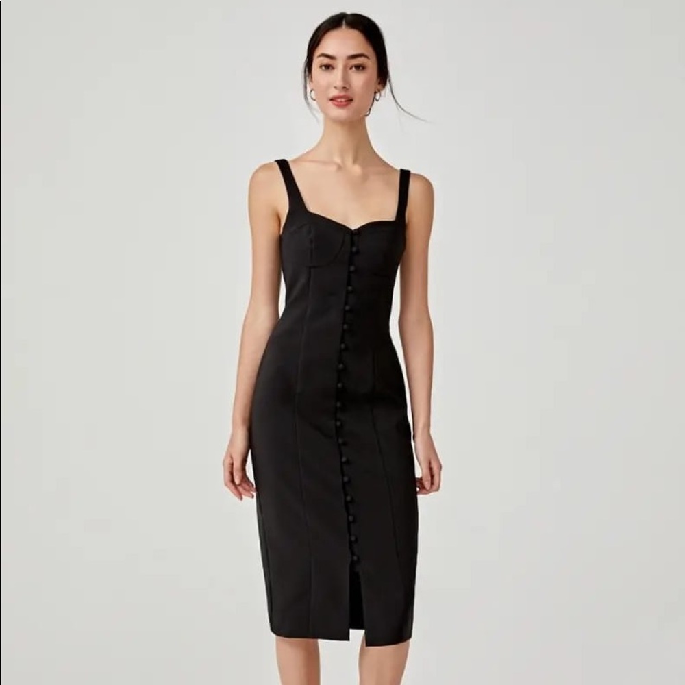 LOVE BONITO NWT black bodycon dress
